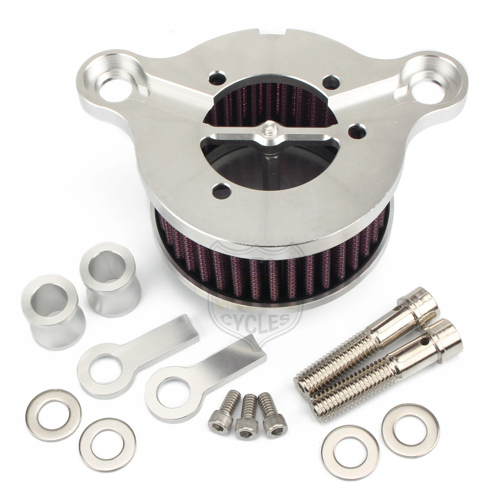 Motorcycle Air Filter Cleaner Intake Filter System Kit For Harley Sportster XL883 XL1200C 48 72 Forty Eight Seventy Two 91-2022