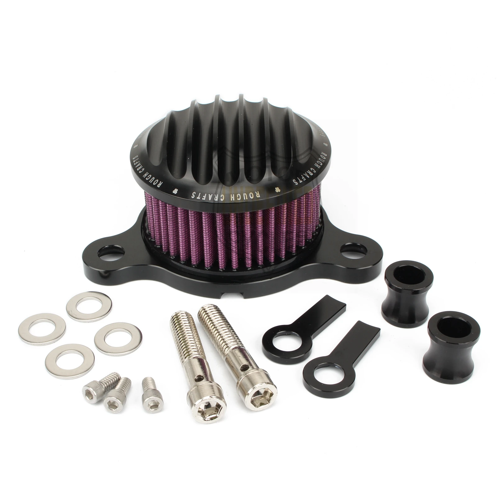 Motorcycle Air Filter Cleaner Intake Filter System Kit For Harley Sportster XL883 XL1200C 48 72 Forty Eight Seventy Two 91-2022