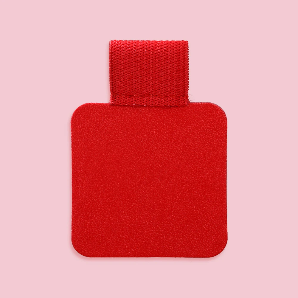 31 Colors Self-adhesive Pen Holder Leather Pen Clip pencil holder Elastic Loop for Notebook Journals Clipboards porta penne Tool