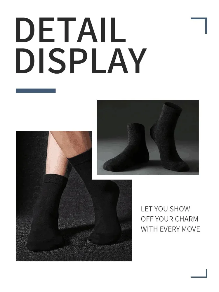 3 Pairs Black Men Socks Cotton For Men Pair Set Long KupiVIP S Underwear Business for Feather Shoes
