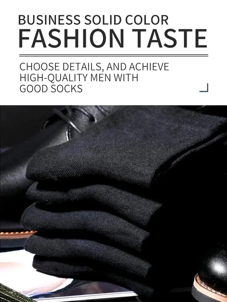 3 Pairs Black Men Socks Cotton For Men Pair Set Long KupiVIP S Underwear Business for Feather Shoes