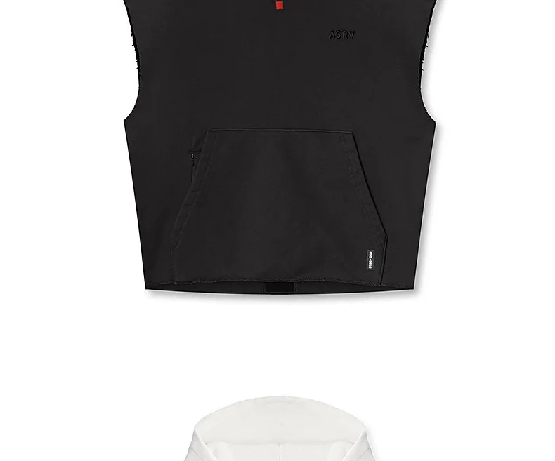 Mens Brand Gyms Clothing Bodybuilding Hooded Tank Top Cotton Sleeveless Vest Sweatshirt Fitness Workout Sportswear Tops Male