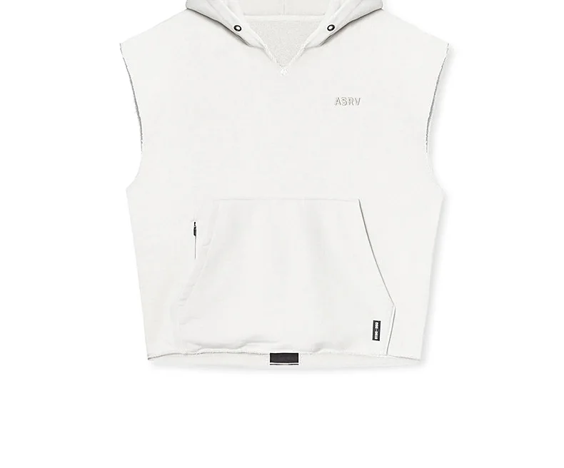 Mens Brand Gyms Clothing Bodybuilding Hooded Tank Top Cotton Sleeveless Vest Sweatshirt Fitness Workout Sportswear Tops Male