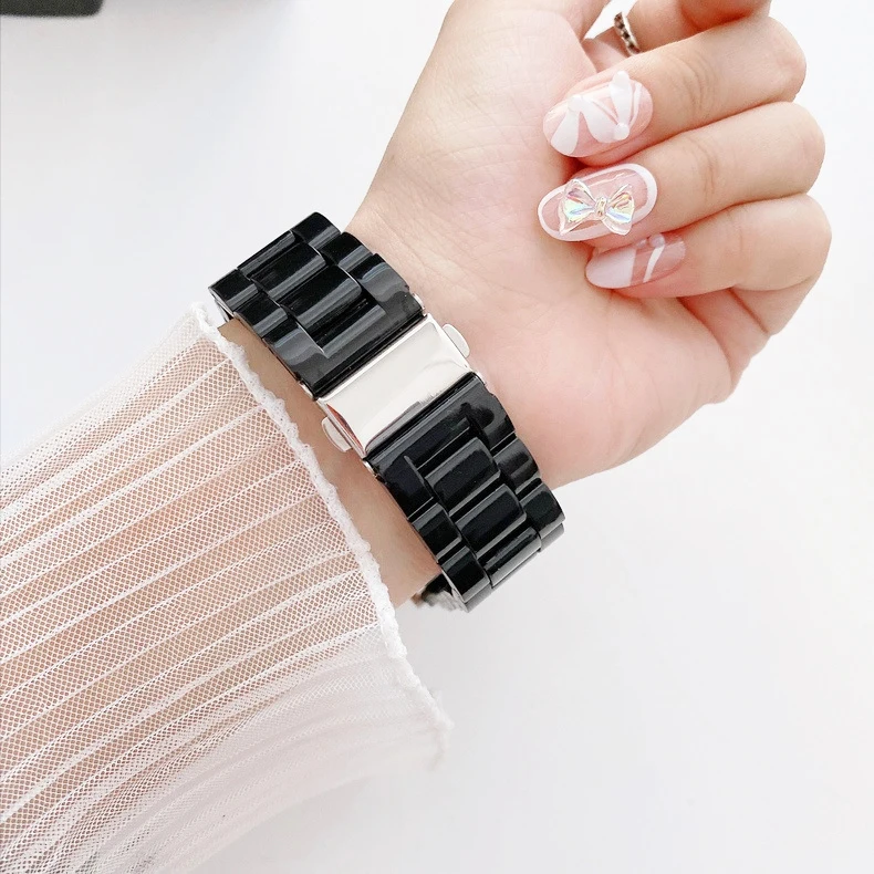Candy Strap For Apple Watch band 44mm 40mm 41mm 45mm 38/42mm emovable link bracelet iwatch series 9/8/7/SE 6 5 4 3 ultra 2 49mm