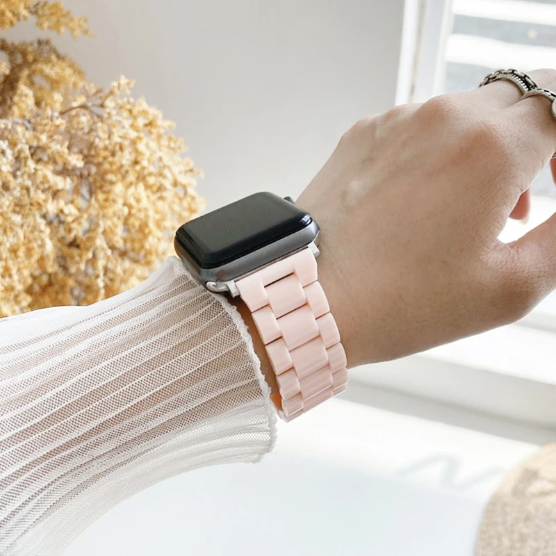 Candy Strap For Apple Watch band 44mm 40mm 41mm 45mm 38/42mm emovable link bracelet iwatch series 9/8/7/SE 6 5 4 3 ultra 2 49mm