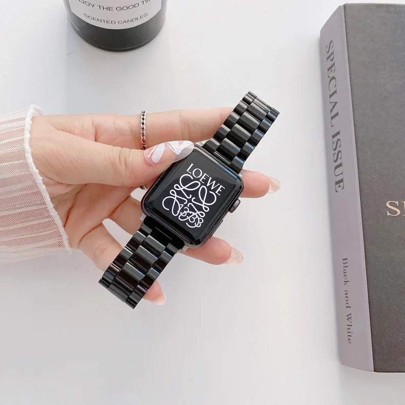 Candy Strap For Apple Watch band 44mm 40mm 41mm 45mm 38/42mm emovable link bracelet iwatch series 9/8/7/SE 6 5 4 3 ultra 2 49mm