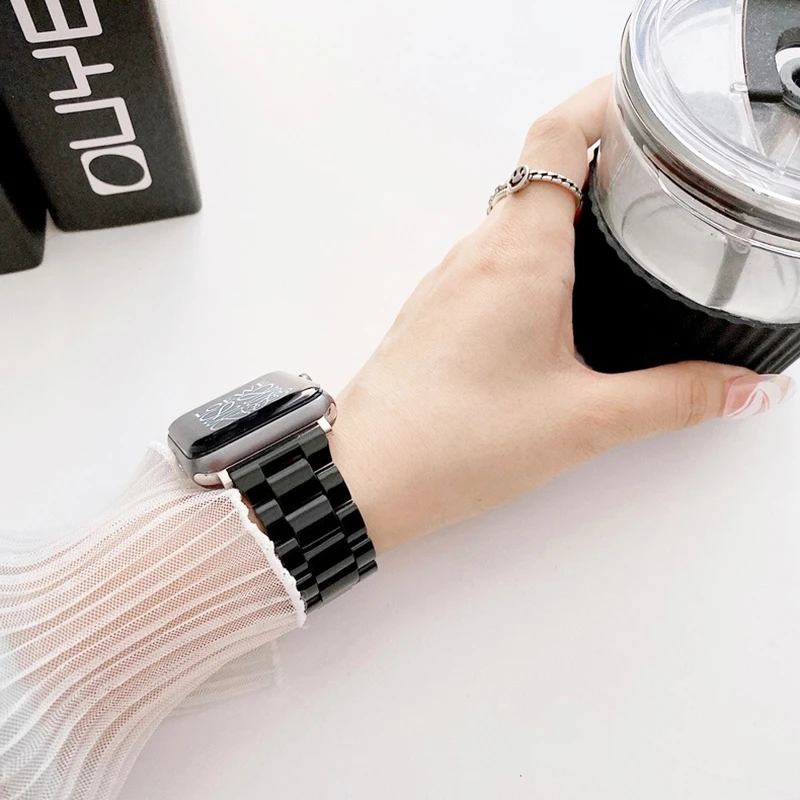 Candy Strap For Apple Watch band 44mm 40mm 41mm 45mm 38/42mm emovable link bracelet iwatch series 9/8/7/SE 6 5 4 3 ultra 2 49mm