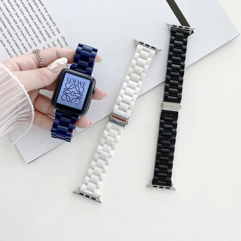 Candy Strap For Apple Watch band 44mm 40mm 41mm 45mm 38/42mm emovable link bracelet iwatch series 9/8/7/SE 6 5 4 3 ultra 2 49mm