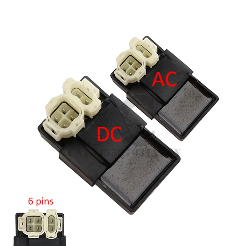 6 pin ac dc ignition CDI box for gy6 125cc 150cc 200cc 250cc ATV Quads moped dirt bike kart motorcycle