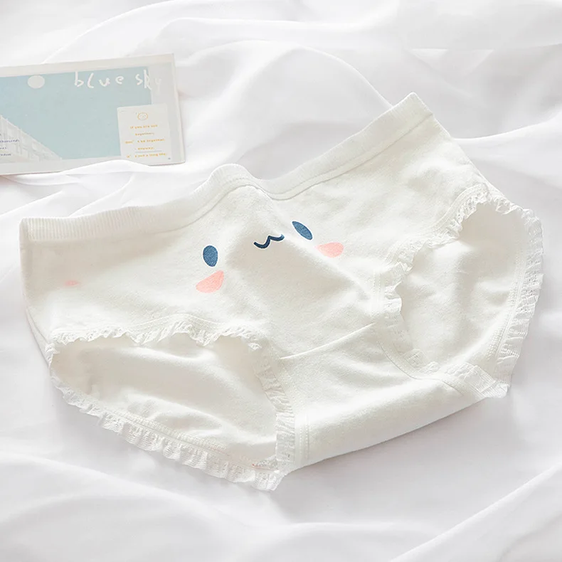 New Underwear Women Cute Rabbit Pattern Panties Girls Briefs Sexy Lingeries Cueca Calcinhas Cotton Shorts Underpants Cute Panty