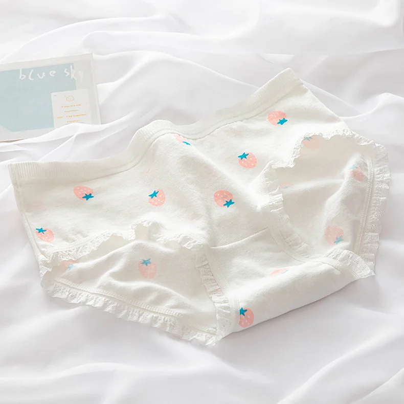 New Underwear Women Cute Rabbit Pattern Panties Girls Briefs Sexy Lingeries Cueca Calcinhas Cotton Shorts Underpants Cute Panty