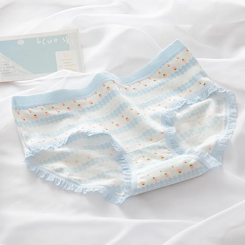 New Underwear Women Cute Rabbit Pattern Panties Girls Briefs Sexy Lingeries Cueca Calcinhas Cotton Shorts Underpants Cute Panty
