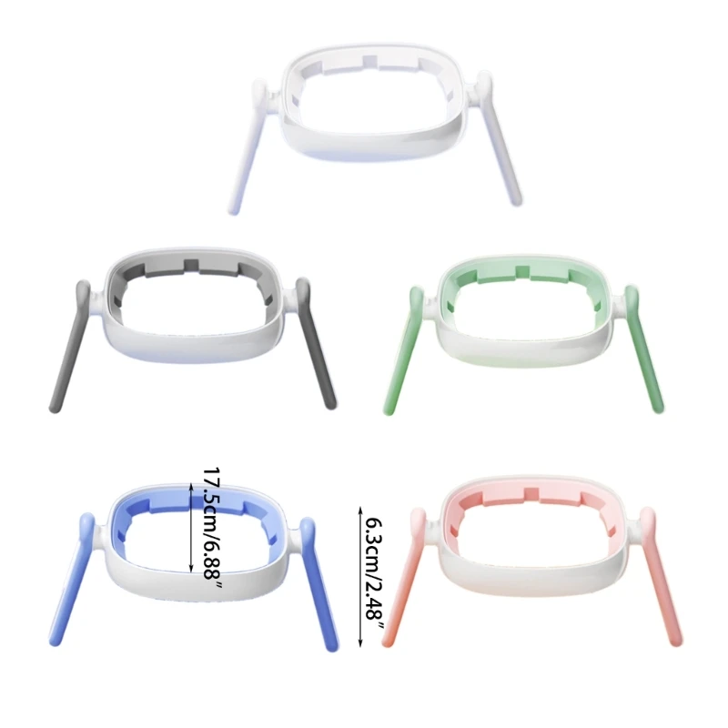 Square Shape Handle Feeding Bottle Lightweight for Hegen Handle Easy Grasp for Baby 6M+ Bottle Cover Replacement Dropshipping