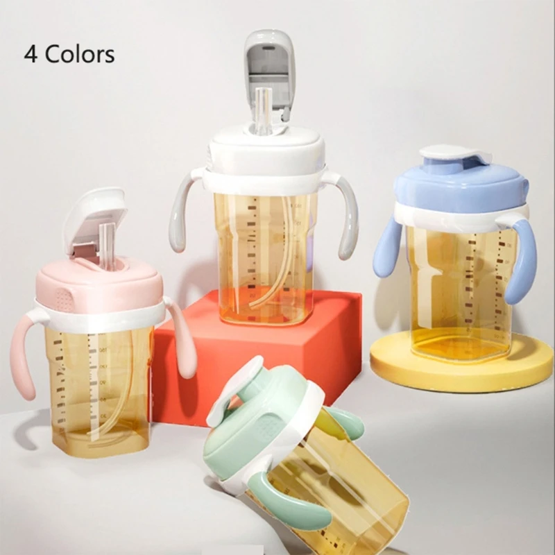 Square Shape Handle Feeding Bottle Lightweight for Hegen Handle Easy Grasp for Baby 6M+ Bottle Cover Replacement Dropshipping