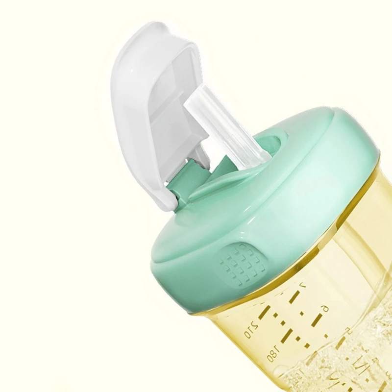 Square Shape Handle Feeding Bottle Lightweight for Hegen Handle Easy Grasp for Baby 6M+ Bottle Cover Replacement Dropshipping