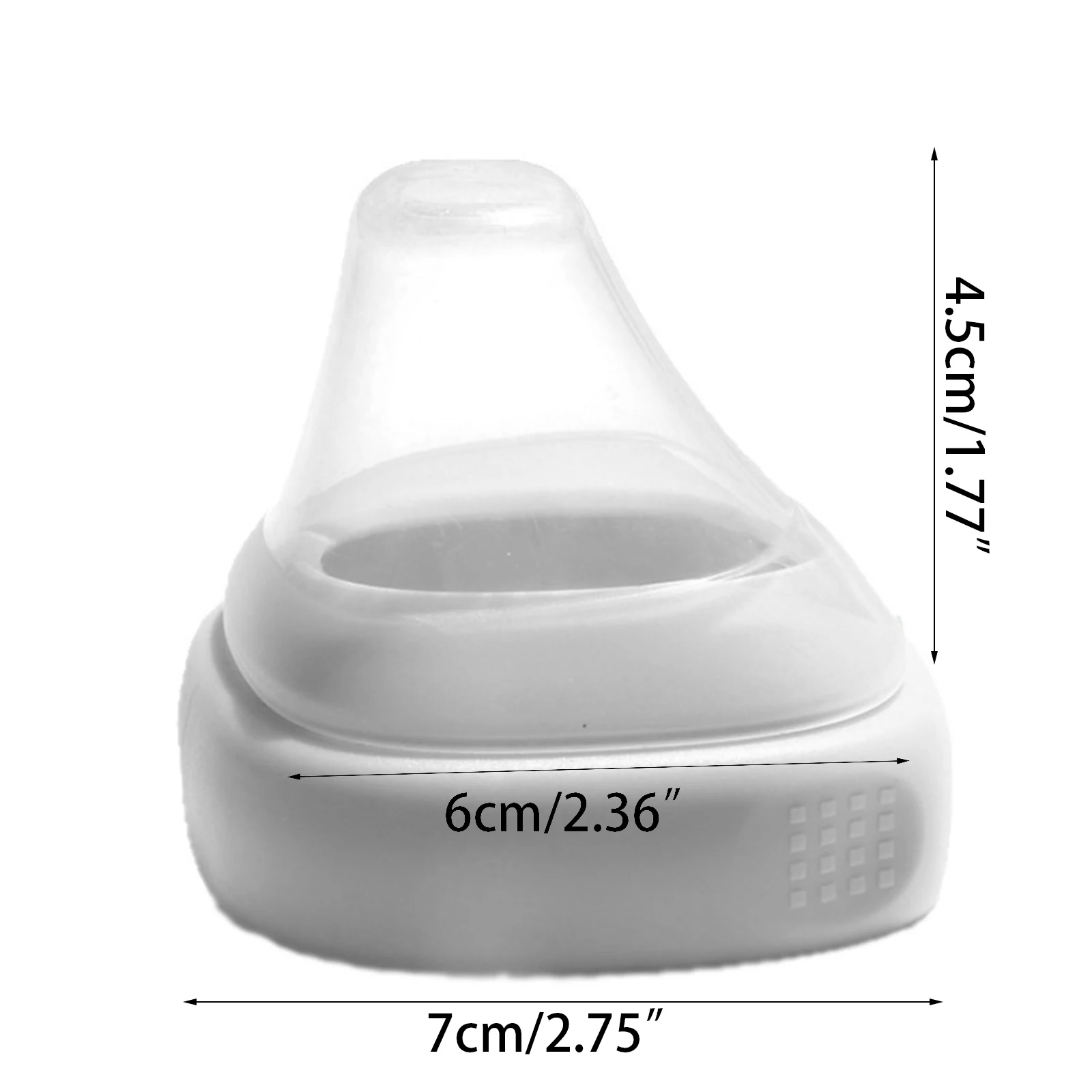 Square Shape Handle Feeding Bottle Lightweight for Hegen Handle Easy Grasp for Baby 6M+ Bottle Cover Replacement Dropshipping