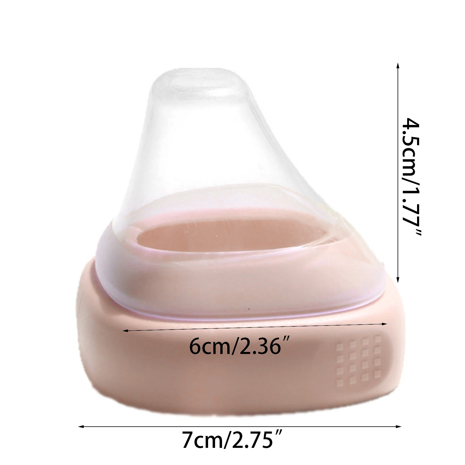 Square Shape Handle Feeding Bottle Lightweight for Hegen Handle Easy Grasp for Baby 6M+ Bottle Cover Replacement Dropshipping