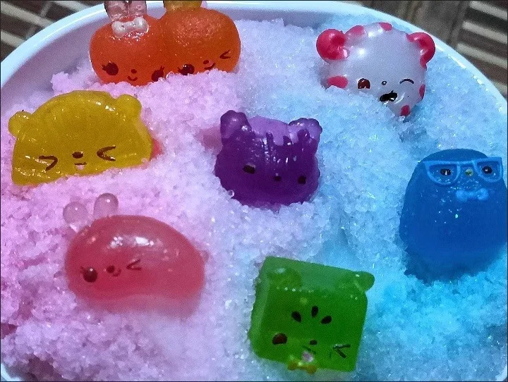 Numnoms Lipgloss Stamp Smell So Delicious Snow Cones Snackables Blind Box Doll Gifts Toy Model Anime Figures Collect Ornaments