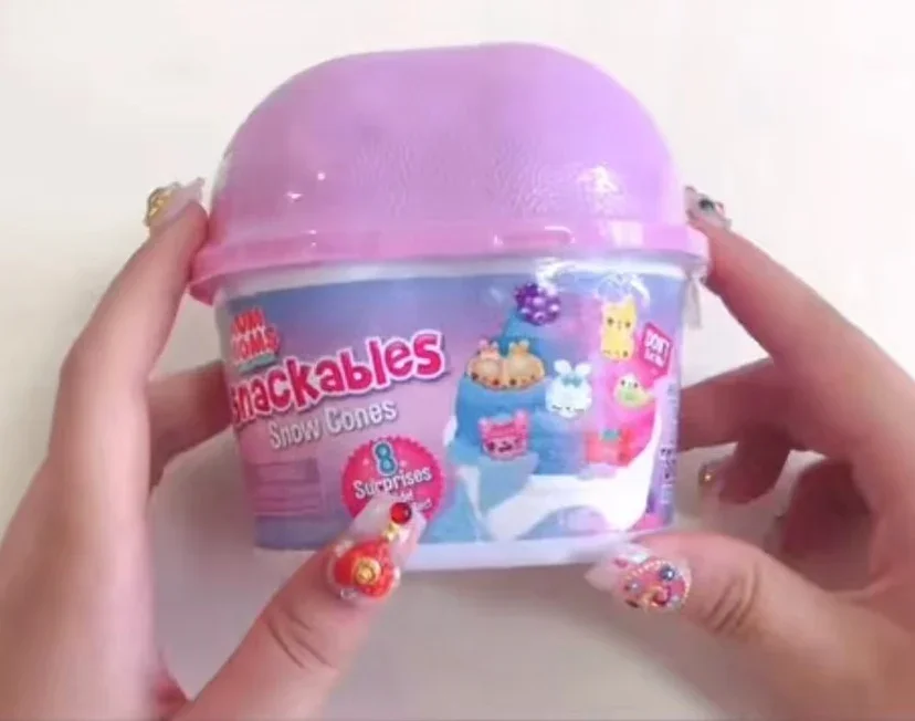 Numnoms Lipgloss Stamp Smell So Delicious Snow Cones Snackables Blind Box Doll Gifts Toy Model Anime Figures Collect Ornaments