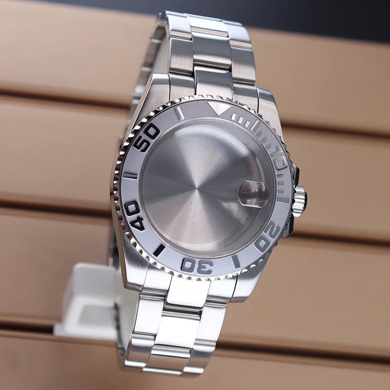 40mm Watch kit 316 Stainless Steel Bracelet For Seiko Nh34 Nh35 Nh36 Nh38 ETA 2824 Miyota 8215 Movement 28.5mm Dial YACHT-MASTER