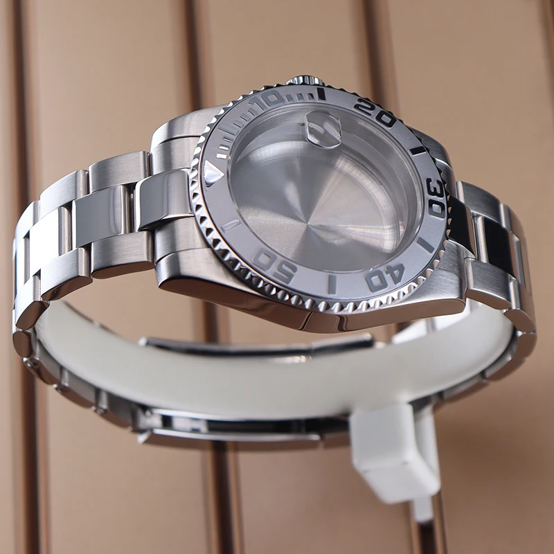 40mm Watch kit 316 Stainless Steel Bracelet For Seiko Nh34 Nh35 Nh36 Nh38 ETA 2824 Miyota 8215 Movement 28.5mm Dial YACHT-MASTER