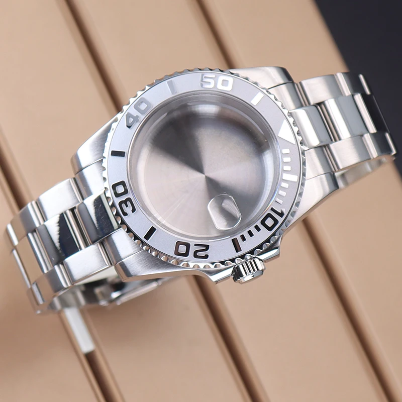 40mm Watch kit 316 Stainless Steel Bracelet For Seiko Nh34 Nh35 Nh36 Nh38 ETA 2824 Miyota 8215 Movement 28.5mm Dial YACHT-MASTER