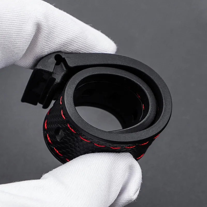 Watch Band for Omega X Swatch Joint MoonSwatch Curved End Diving Silicone Rubber Wrist Bracelet for Water Ghost Strap 20mm