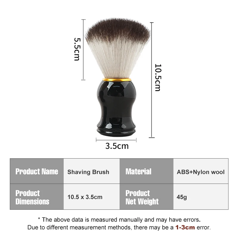Professional Shaving Brush 1/2/3Pcs Set 3-in-1 Shave Kits, Shaving Bowl and Shaving Stand, Father's Day Men's Gift Kit