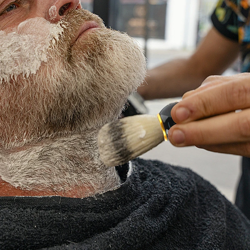 Professional Shaving Brush 1/2/3Pcs Set 3-in-1 Shave Kits, Shaving Bowl and Shaving Stand, Father's Day Men's Gift Kit