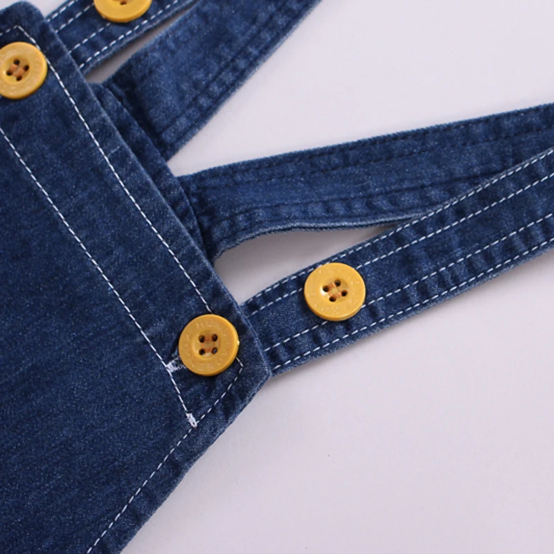 IENENS Summer Kids Baby Boys Jumper Pants Denim Clothing Shorts Jeans Overalls Toddler Infant Girl Playsuit Clothes Trousers