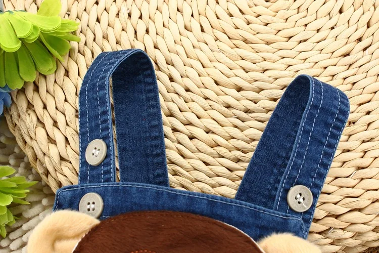 IENENS Summer Kids Baby Boys Jumper Pants Denim Clothing Shorts Jeans Overalls Toddler Infant Girl Playsuit Clothes Trousers