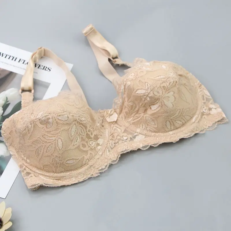 New Style Sexy Bras 34/75 36/80 38/85 40/90 42/95 44/100 46/105 48/110 CDE Cup Plus Size Lingerie Push Up Underwear For Women