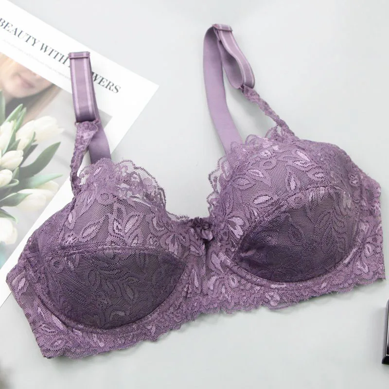New Style Sexy Bras 34/75 36/80 38/85 40/90 42/95 44/100 46/105 48/110 CDE Cup Plus Size Lingerie Push Up Underwear For Women
