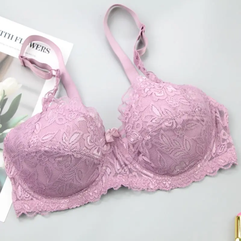 New Style Sexy Bras 34/75 36/80 38/85 40/90 42/95 44/100 46/105 48/110 CDE Cup Plus Size Lingerie Push Up Underwear For Women