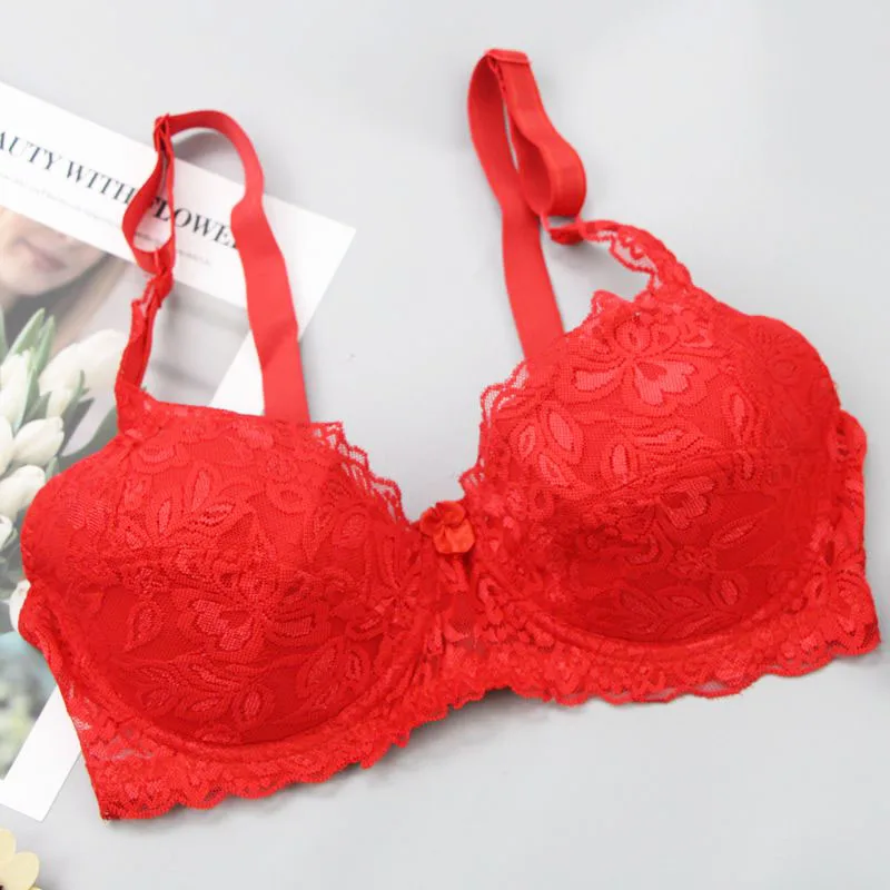 New Style Sexy Bras 34/75 36/80 38/85 40/90 42/95 44/100 46/105 48/110 CDE Cup Plus Size Lingerie Push Up Underwear For Women