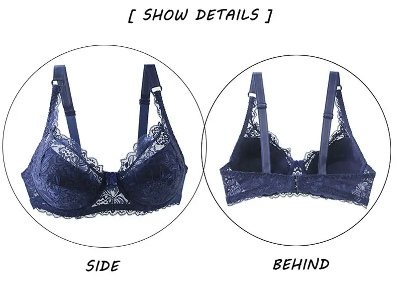 New Style Sexy Bras 34/75 36/80 38/85 40/90 42/95 44/100 46/105 48/110 CDE Cup Plus Size Lingerie Push Up Underwear For Women