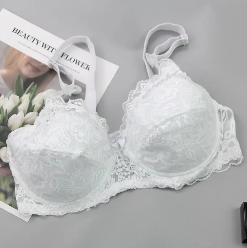 New Style Sexy Bras 34/75 36/80 38/85 40/90 42/95 44/100 46/105 48/110 CDE Cup Plus Size Lingerie Push Up Underwear For Women