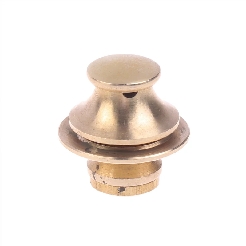 Brass Mortise Clip Buckles Lock Purse Hardware Durable Hardware For Craft Handbag Closure Tuck Lock For Leather Bag