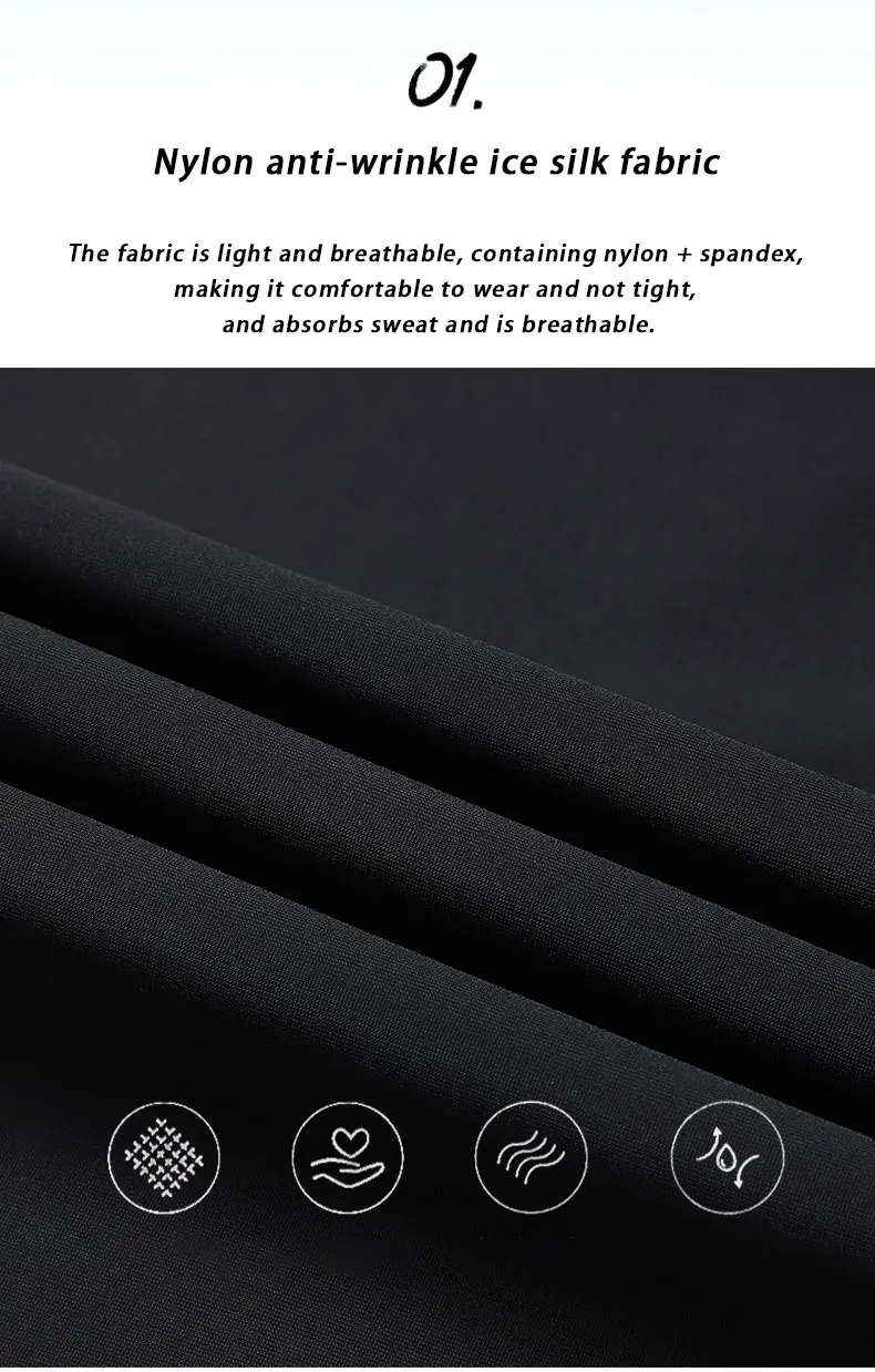 Breathable Elastic Men Running Sport Pants Ice Silk Jogging Thin Sweatpants Casual Outdoor Training Gym Fitness Trousers 8XL