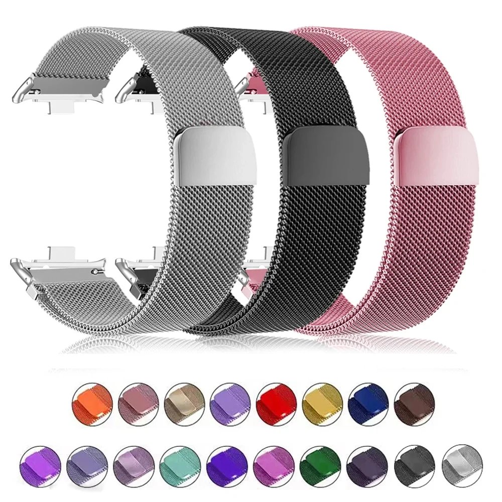 Milanese Loop Band for Redmi Watch 6 5 4 Smartwatch Bracelet Xiaomi Mi Band 8 9Pro Wristband Replacement Metal Strap Accessories