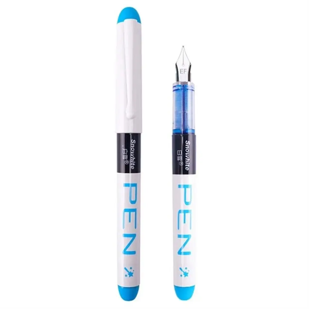 0.38mm Fountain Pen Writing Large Ink Office School Supplies 8 Colors Stationery Set Kawaii Gift Fashion EF Nib
