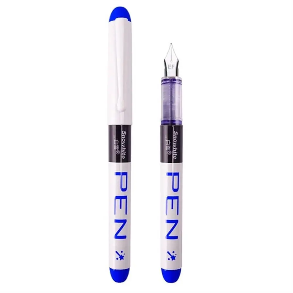 0.38mm Fountain Pen Writing Large Ink Office School Supplies 8 Colors Stationery Set Kawaii Gift Fashion EF Nib