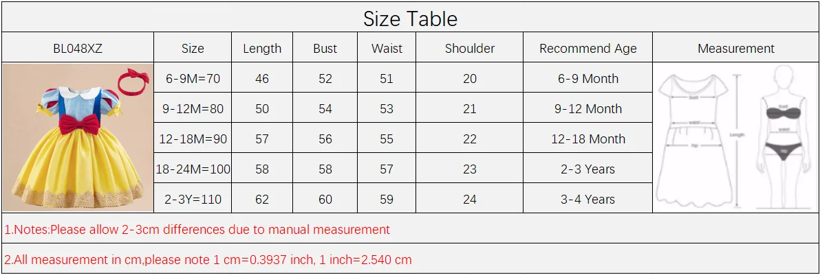 Girl Snow White Princess Dress Kids Frozen Yellow 2pcs Tutu Gown Girls 1st Birthday Party Dresses Children Fashion Sequin Wear