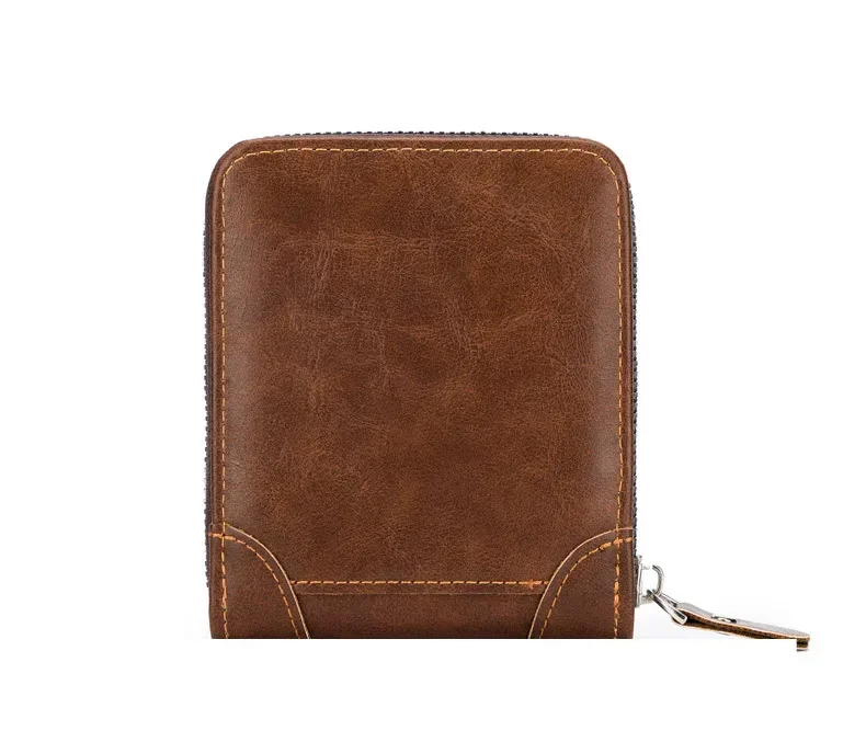 Unisex Wallet Retro Vintage Wallet European and American Horizontal Style PU Leather Multi Functional Coin Card Holder Wallets