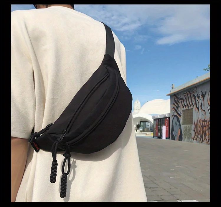 New Style Chest Bag for Men, Small Shoulder Bag, Men's Backpack, Men's Crossbody Bag, Sports Lightweight Trendy Waist Bag