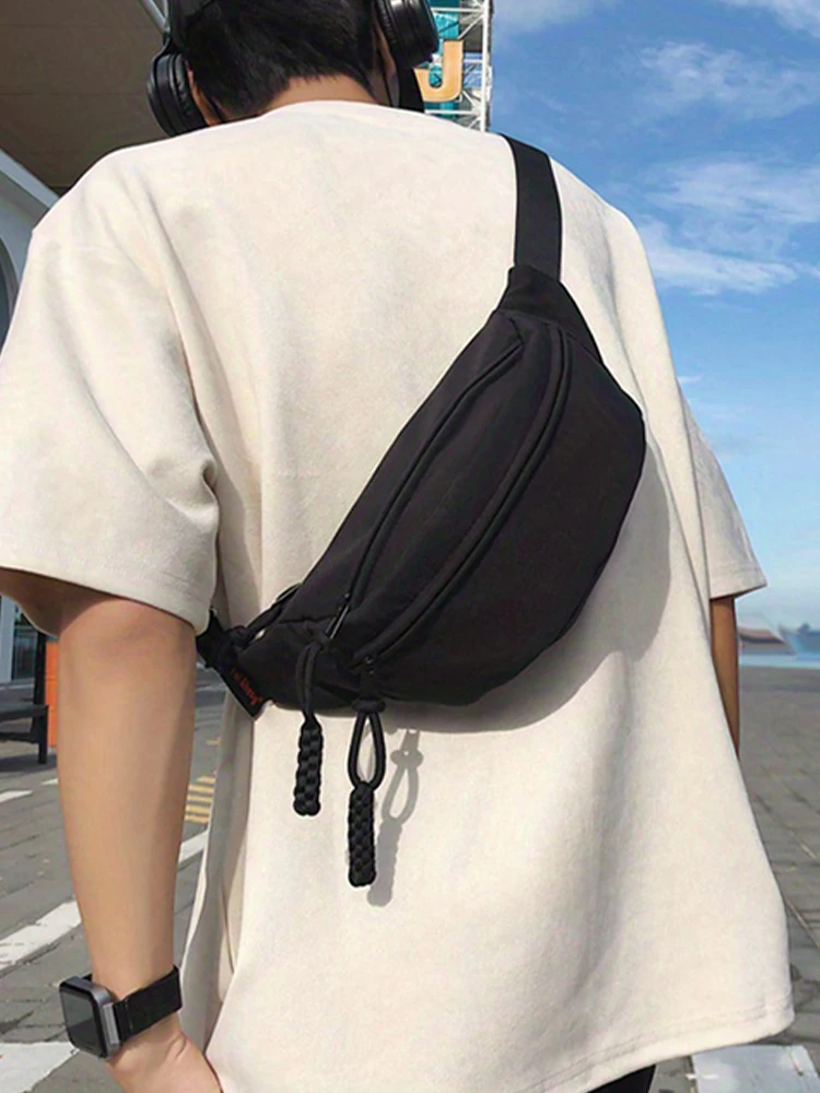 New Style Chest Bag for Men, Small Shoulder Bag, Men's Backpack, Men's Crossbody Bag, Sports Lightweight Trendy Waist Bag