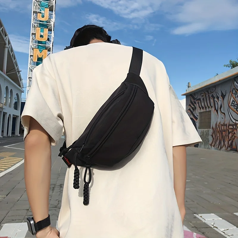 New Style Chest Bag for Men, Small Shoulder Bag, Men's Backpack, Men's Crossbody Bag, Sports Lightweight Trendy Waist Bag