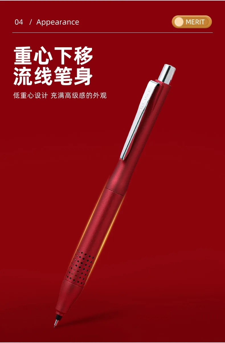 Uni Kuru Toga Metallic Mechanical Pencil 0.5MM Lead Advance Upgrade Model M5-1030 Automatic Rotation Japanese School Stationery