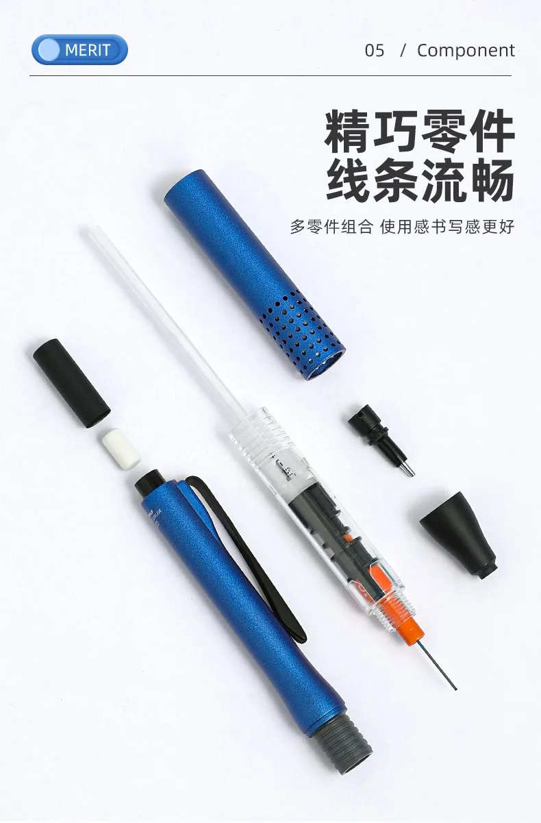 Uni Kuru Toga Metallic Mechanical Pencil 0.5MM Lead Advance Upgrade Model M5-1030 Automatic Rotation Japanese School Stationery