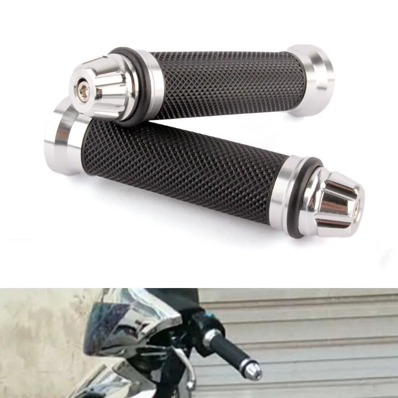 7/8 inch 22mm Motorcycle Grips Hand Grips Handlebar For Aprilia Victory Honda Suzuki Kawasaki Yamaha BMW Ducati